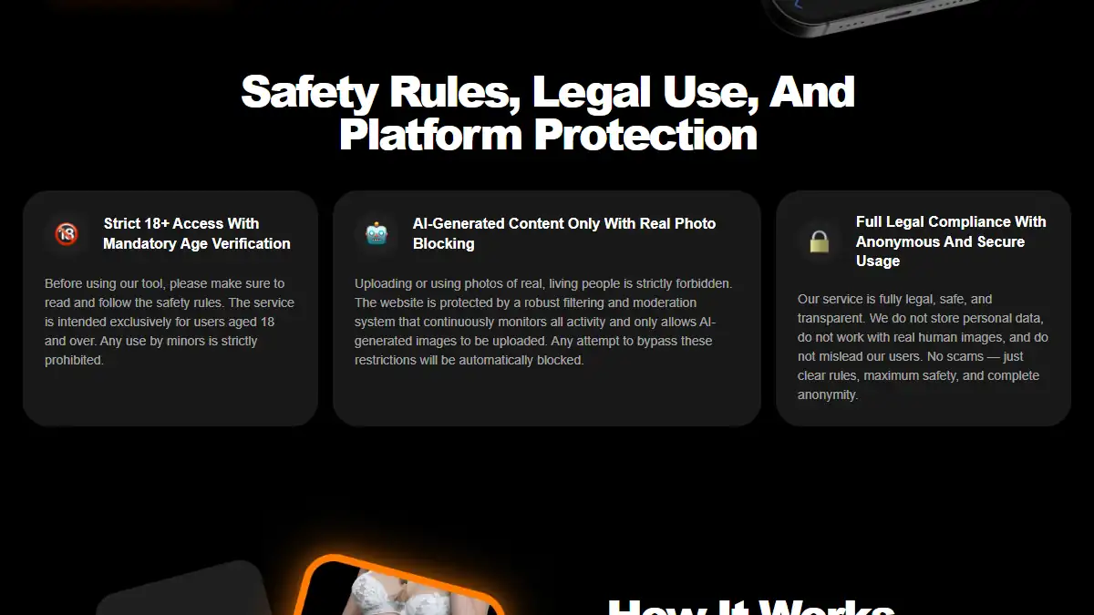 Undress.cc safety rules and legal-use interface